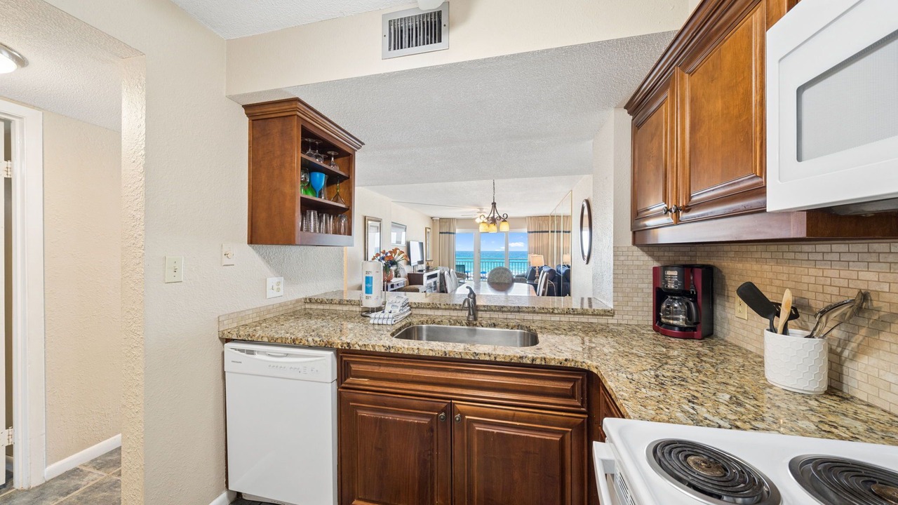Photo of Kitchen in Gulf Lagoon Beach