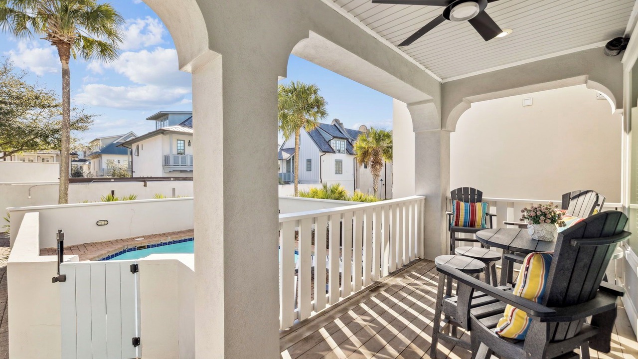 Photo of Patio Balcony in Rosemary Beach