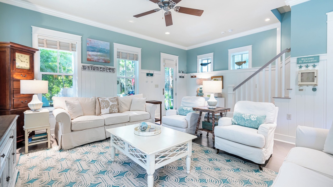 Photo of Livingroom in Watercolor