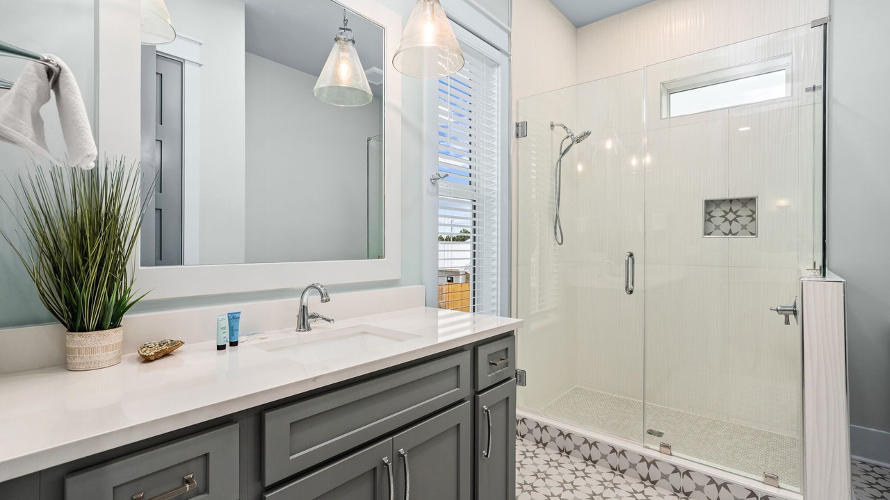 Photo of Bathroom in Gulf Lagoon Beach