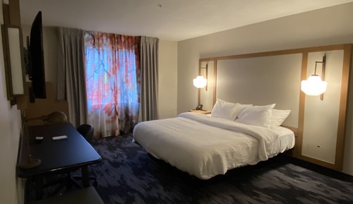 Studio, 1 King Bed with Sofa bed (Mobility/Hearing Access, Transf Shwr)