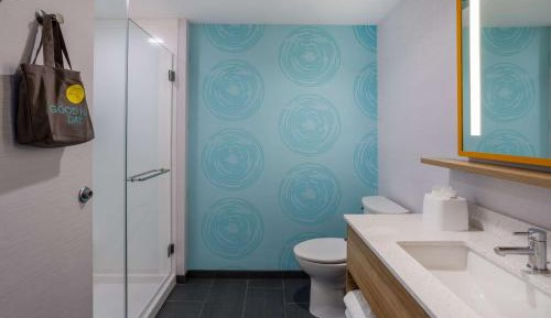 Queen Room with Two Queen Beds and Walk-In Shower