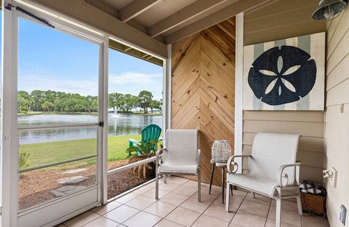 Sandestin Condo | 2BR Lakefront Beach Villa w/6-Seat GOLF CART! Near Pool, Wharf, Tram, Beach.