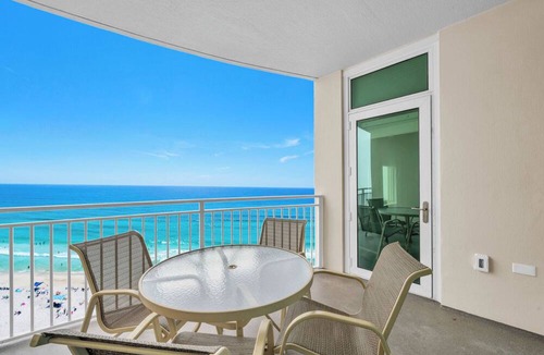 Panama City Beach Condo | FREE Beach Chair Service-BeachFRONT-2 Gulf Front Pools-Hot Tub-Aqua Resort 1007