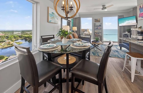 Panama City Beach Condo | Beachfront Penthouse! Scenic Views! 10ft Ceilings!