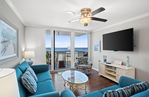Gulf Lagoon Beach Condo | Cozy Coastal Gulf Front Condo Free Chairs! PW 309