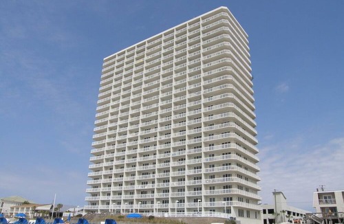 Lower Grand Lagoon Condo | 🌊 15th Floor Gulf Front-Beach Front Pools-Covered Parking-1BR Seychelles 1504🌊