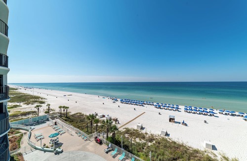 Biltmore Beach Condo | Sail Away-PCB, FL Beachfront-3BD/3BA-2 Beachfront Family Getaway-Covered Parking
