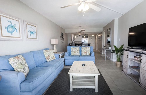 Gulf Lagoon Beach Condo | D504 Gulf Front Views, 3 pools, Tennis
