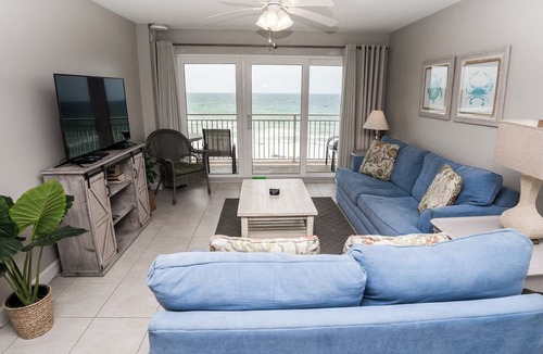 Gulf Lagoon Beach Condo | D504 Gulf Front Views, 3 pools, Tennis