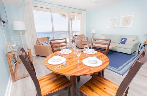 Panama City Beach Condo | Beautiful Beachfront 2nd Floor Condo w/Direct Gulf Views Panama City Beach, FL