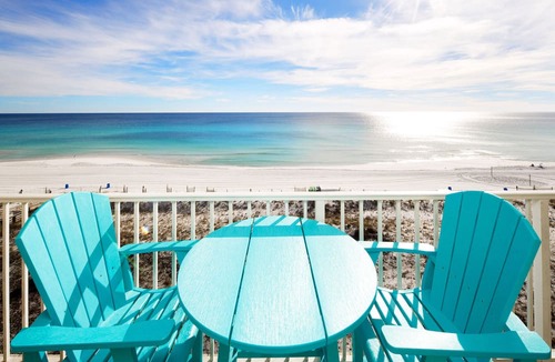 Fort Walton Beach Condo | Gulf Dunes 609 Amazing Top Floor Ocean View, Beautifully Upgraded, Okaloosa Island near Destin