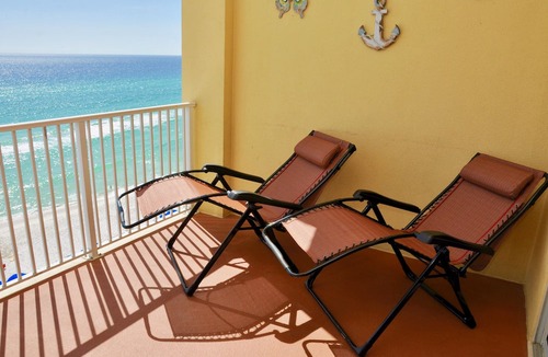 West Panama City Beach Condo | HERE'S THE ONE! FIVE STAR RATINGS! CLEAN, BEACHFRONT LUXURY WITH VIEWS GALORE!