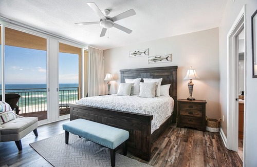Panama City Beach Condo | 4 Complimentary Beach Chairs! Aqua 601 Oceanfront-3 Balconies! Sleeps 8+Clean