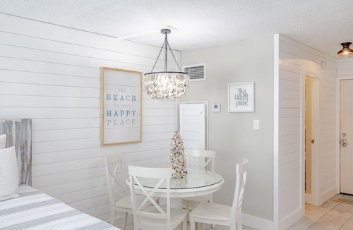 Panama City Beach Apartment | MY HAPPY PLACE TOO! BEACHFRONT! PATIO! FREE BEACH CHAIRS MARCH 1-OCTOBER 31
