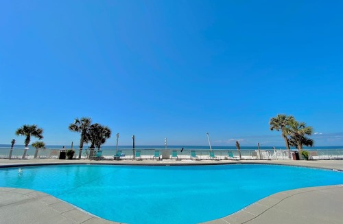 Biltmore Beach Condo | Beachfront Condo, Pool, 700 sq ft Balcony! Hot Tub,