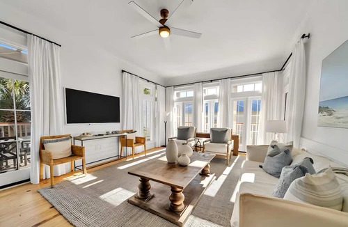 Beach District Condo | Closest Condo to Beach Club, Partial Gulf Views