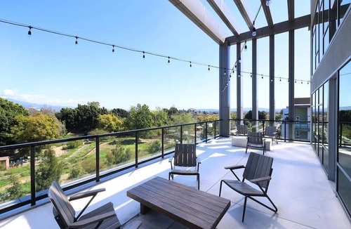 Lyon Street Apartment | Modern Apartment w/Pool & Gym Near Disneyland