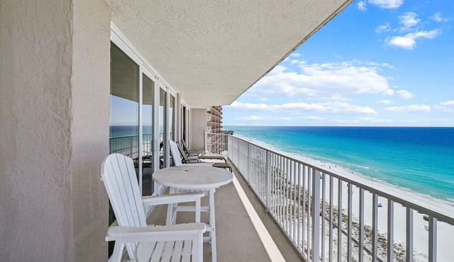 E1501 Stunning Gulf View, 3 pools, Tennis court