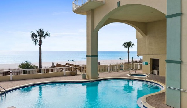 Celadon 202 | Gulf-Front Views, 2 Pools, Sleeps 8